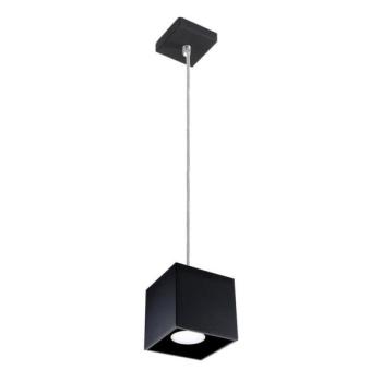  Csillár zsinóron QUAD 1 1xGU10/40W/230V fekete  kép