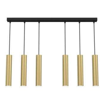  Csillár zsinóron RAITO 6xGU10/8W/230V sárgaréz  kép