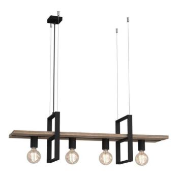  Csillár zsinóron SHELF 4xE27/60W/230V  kép