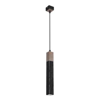  Csillár zsinóron SOLO 1xGU10/MR11/40W/230V fekete  kép