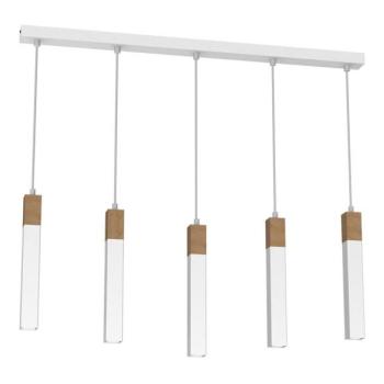  Csillár zsinóron SOLO 5xGU10/MR11/40W/230V fehér  kép