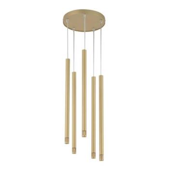  Csillár zsinóron STALACTITE LASER 5xG9/2,5W/230V arany  kép