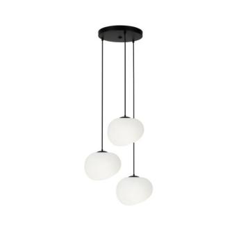  Csillár zsinóron STONES 3xE27/40W/230V  kép