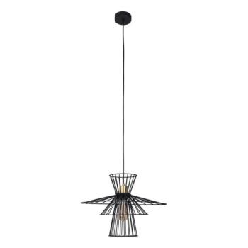  Csillár zsinóron TAREK 1xE27/40W/230V fekete  kép
