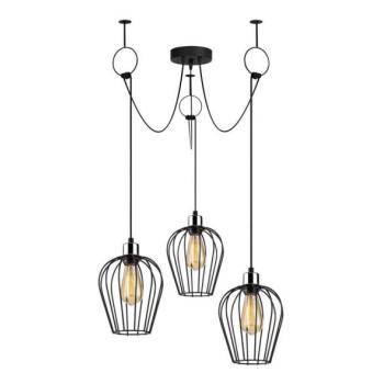  Csillár zsinóron TEL 3xE27/40W/230V pók  kép