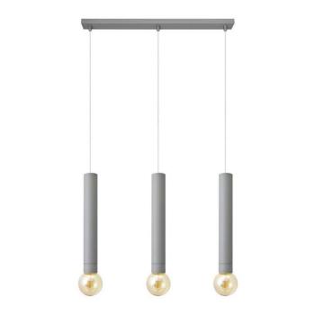  Csillár zsinóron TUBA 3xE27/15W/230V ezüst  kép