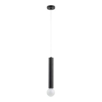  Csillár zsinóron TWISTER 1xE27/60W/230V fekete  kép