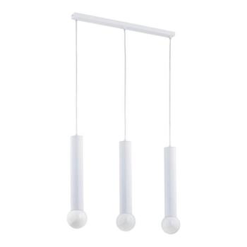 Csillár zsinóron TWISTER 3xE27/60W/230V fehér  kép