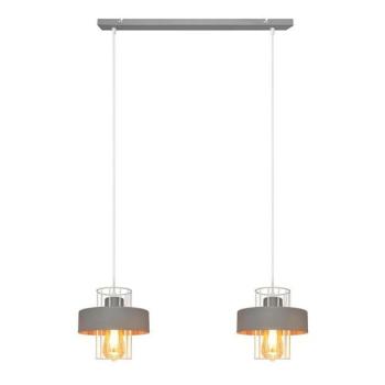  Csillár zsinóron VOLTA 2xE27/15W/230V szürke  kép