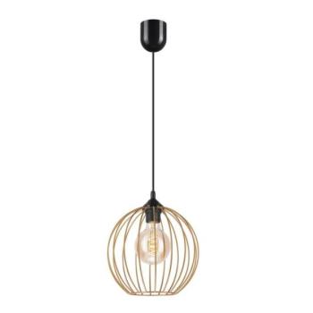  Csillár zsinóron ZOYA 1xE27/60W/230V sárgaréz  kép