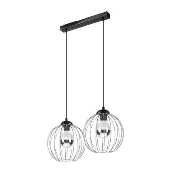  Csillár zsinóron ZOYA 2xE27/60W/230V fényes króm  kép