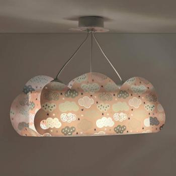 Dalber Cloud Pink függőlámpa, rózsaszín kép