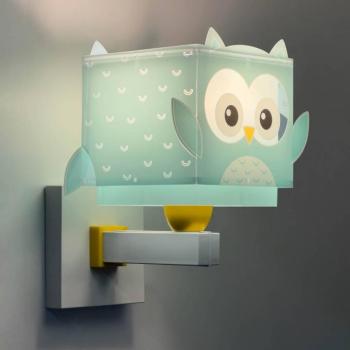 Dalber Little Owl gyermek fali bagoly motívummal kép
