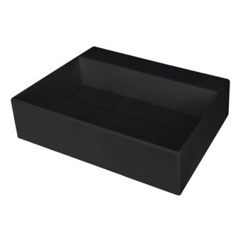 Deante Deante CQR_NU5M CORREO 40x50 cm gránit mosdó fekete, pultba építhető  kép