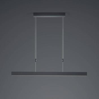 Delta LED-es függőlámpa, 100 cm, fekete kép