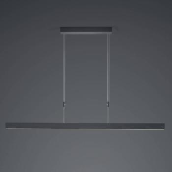 Delta LED-es függőlámpa, 130 cm, fekete kép