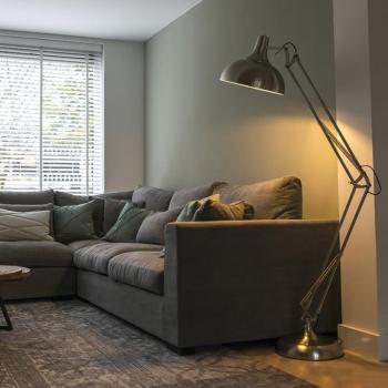 Design állólámpa acél - Hobby kép