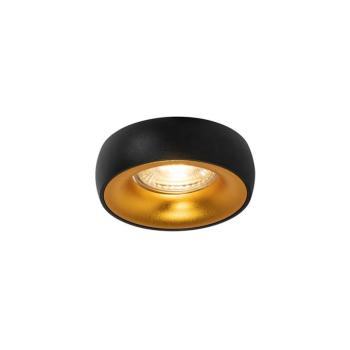 Design beépített spotlámpa fekete arany belsővel - Mooning kép