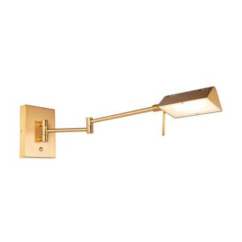 Design fali lámpa bronz, beépített LED-del, fényerőszabályzóval - Notia kép