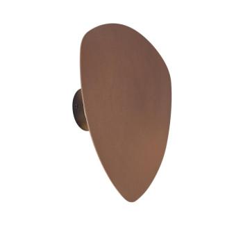 Design fali lámpa bronz organikus 32cm 2-lámpás - Pulley kép