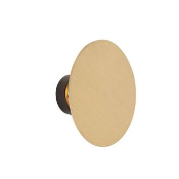 Design fali lámpa kerek arany - Pulley kép