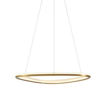 Design függőlámpa arany 3 lépésben dimmelhető - Organico kép