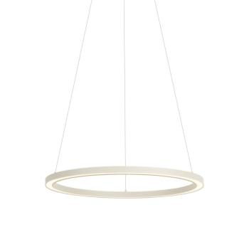 Design függőlámpa bézs 60cm LED-del, 3 lépésben dimmelhető - Girello kép