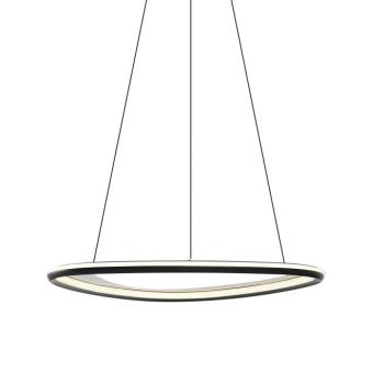 Design függőlámpa fekete 3 lépésben dimmelhető - Organico kép