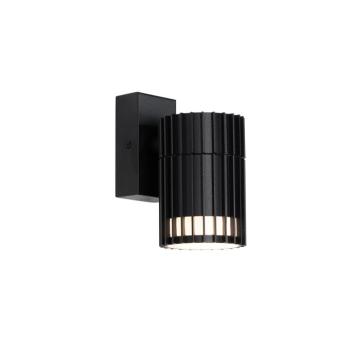 Design kültéri fali lámpa fekete IP44 - Boris kép