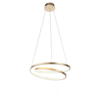 Design lógólámpa arany 55 cm beépített LED-del, dimmerrel - Rowan kép