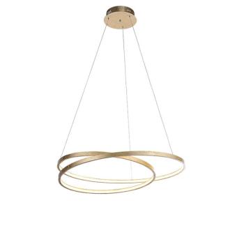 Design lógólámpa arany 72 cm beépített LED-del, fényerőszabályozóval - Rowan kép