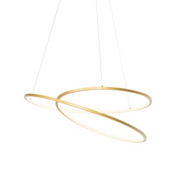Design lógólámpa arany 72 cm LED-del, 3 fokozatú fényerőszabályzóval - Rowan kép