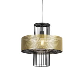 Design lógólámpa arany fekete színben 40 cm - Tess kép