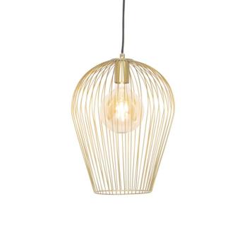 Design lógólámpa arany - Wire Ario kép