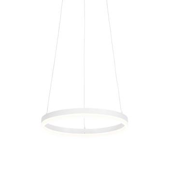 Design lógólámpa fehér 40 cm LED-del, 3 fokozatban szabályozható - Anello kép