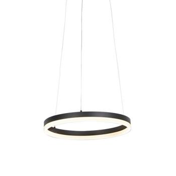 Design lógólámpa fekete 40 cm LED-del, 3 fokozatú fényerőszabályzóval - Anello kép