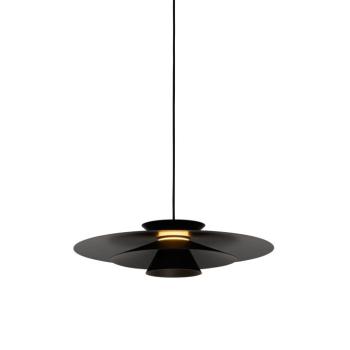 Design lógólámpa fekete, beépített LED-del, 3 fokozatban szabályozható - Pauline kép