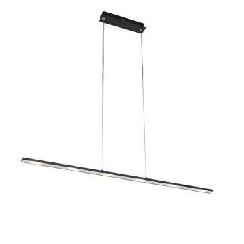 Design lógólámpa fekete, LED-del és érintőképernyős fényerőszabályzóval - Platina kép