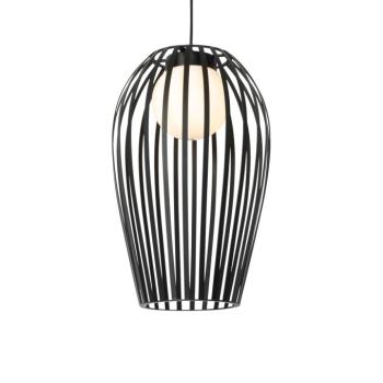 Design lógólámpa fekete opállal - Angela kép