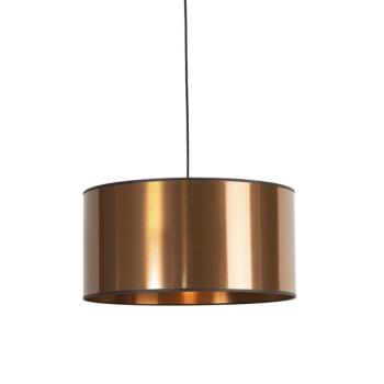 Design lógólámpa fekete réz árnyékolóval 50 cm - Pendel kép