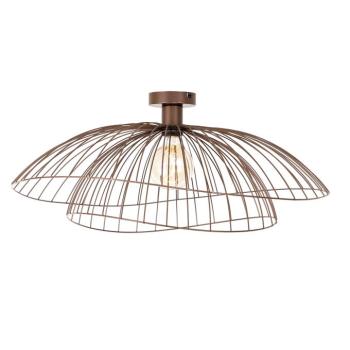 Design mennyezeti lámpa bronz 45 cm - Pua kép