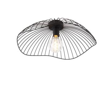 Design mennyezeti lámpa fekete 50 cm - Pua kép