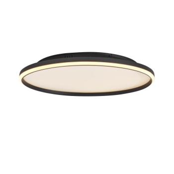 Design mennyezeti lámpa fekete-fehér LED-del, 3 lépésben dimmelhető - Xavi kép
