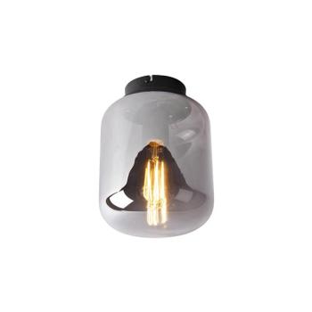 Design mennyezeti lámpa fekete füstüveggel - Bliss kép