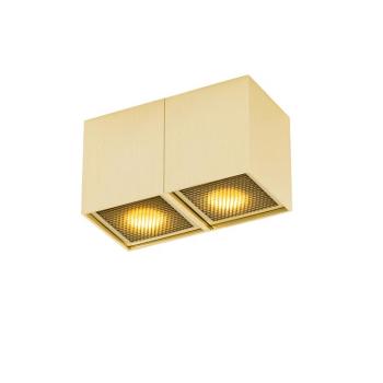 Design spotlámpa arany 2-lámpás - Qubo Honey kép