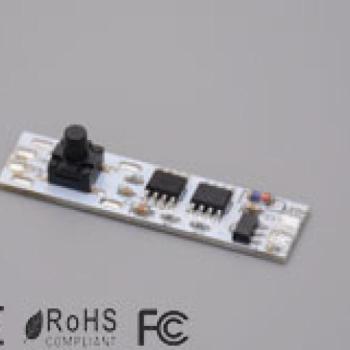 Dimmer , 12V (8A) , nyomógombos kép