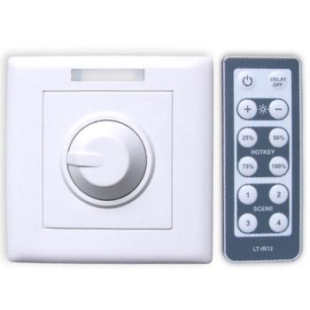 Dimmer , Fali , Távirányítós , 12V , 96 Watt , 8A kép
