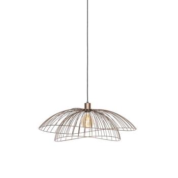 Dizájn lógólámpa bronz 45 cm - Pua kép