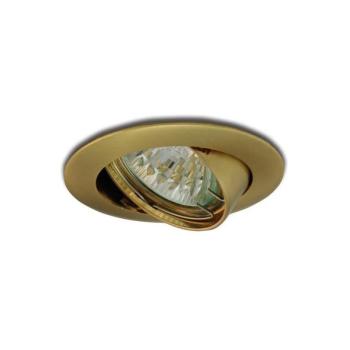  Dönthető süllyesztett lámpa 1xGU5,3/50W/12V arany  kép