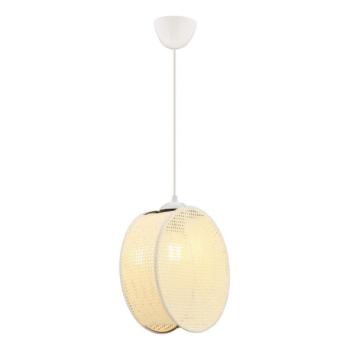  DRUM zsinóros függőlámpa 1xE27/60W/230V krémszínű  kép